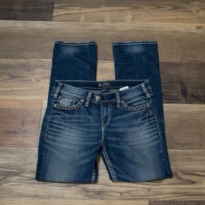 Silver Tuesday Mid Baby Boot Jeans